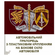 Авто прапорець 4 ДШБ 95 ОДШБр та знак ДШВ